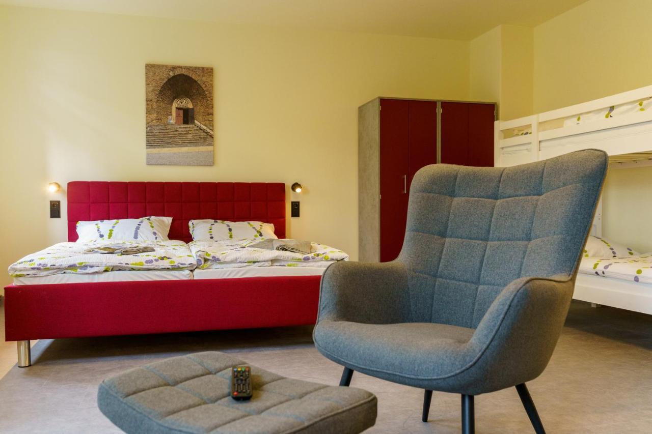 Hotel Und Hostel Gleisbett 안나베르크 외부 사진